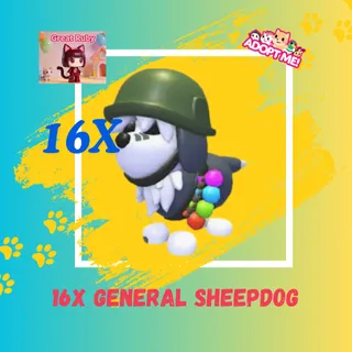 16X GENERAL SHEEPDOG