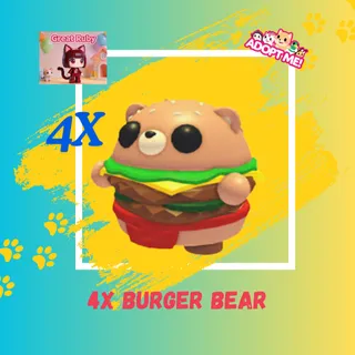 4X BURGER BEAR