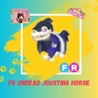 FR UNDEAD JOUSTING HORSE