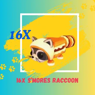 16 XS'MORES RACCOON