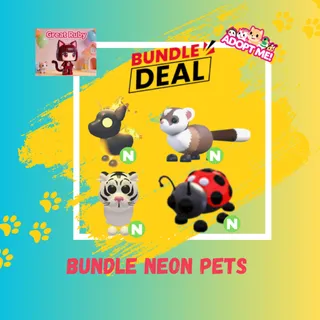 BUNDLE  NEON PETS