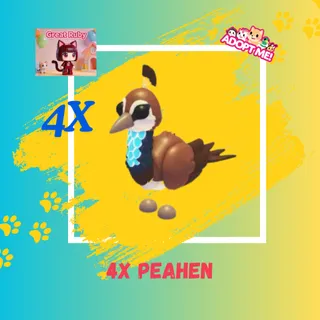 4X PEAHEN
