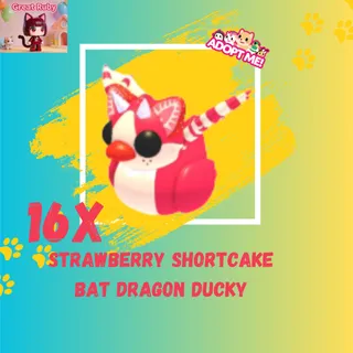 16x STRAWBERRY SHORTCAKE BAT DRAGON DUCKY