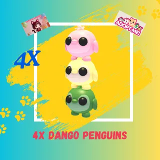 4X DANGO PENGUINS