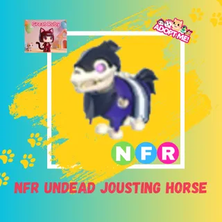 NFR UNDEAD JOUSTING HORSE