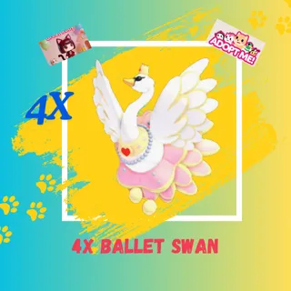 4X BALLET SWAN