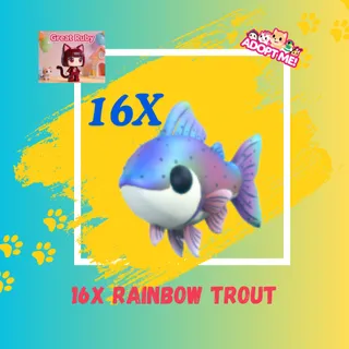 16X RAINBOW TROUT