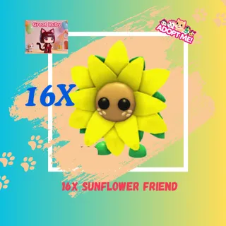 16X SUNFLOWER FRIEND
