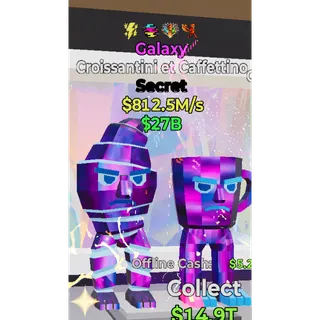 Galaxy croissanti et caffetti