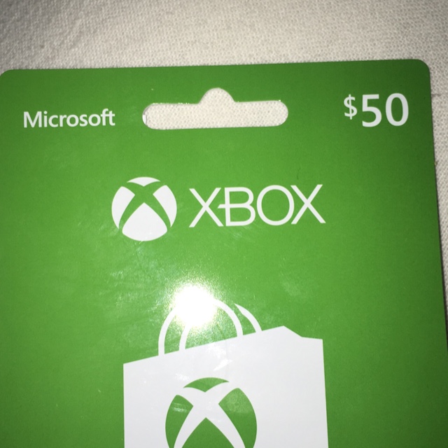 xbox 50 card