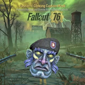 Glowing captain mask