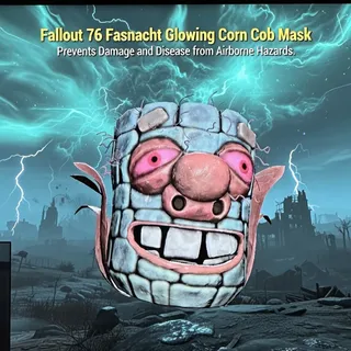 glowing corn mask