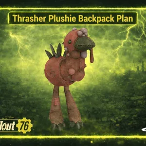 Thrasher plushie back