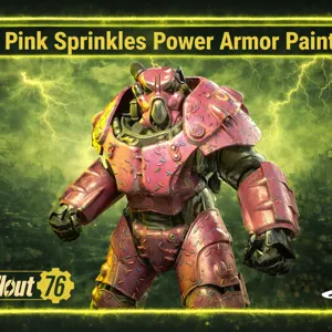 pink sprinkles paint