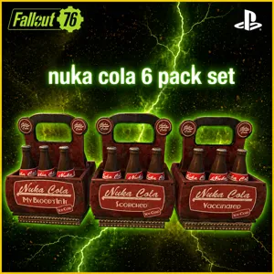 nuka cola 6 pack set
