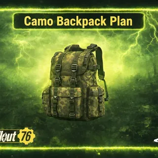 Camo backpack