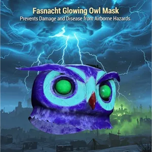 glowing owl mask