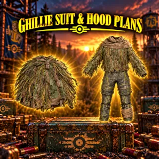 Ghilli suit & hood plan