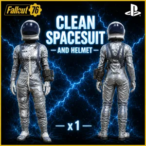 clean spacesuit and helm
