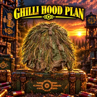 Ghilli suit hood