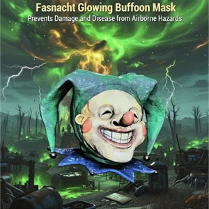 Glowing Buffoon mask