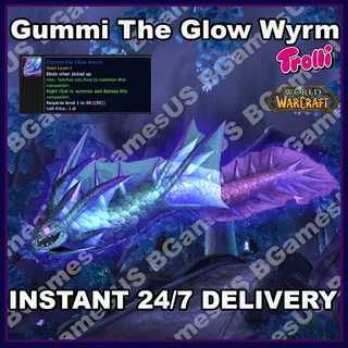 Gummi the Glow Wyrm WoW Pet Code