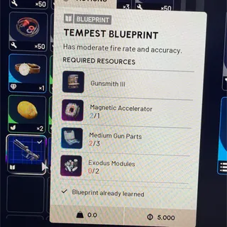 Tempest Blueprint