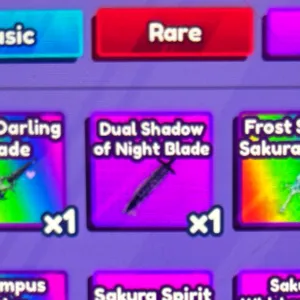 Dual Shadow Sakura Blade