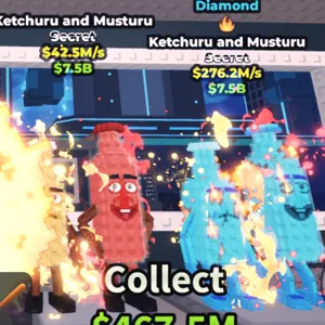 Ketchuru and musturu X2