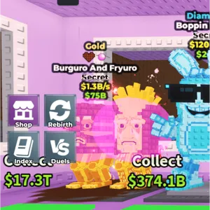 Burger and fryo Choc