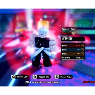 Regnaw (Ragnaw) Anime Vanguards