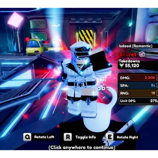 Esdeath/Isdead Anime Vanguards INSTANT DELIV