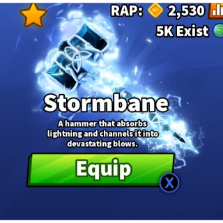 Blade Ball - Stormbane