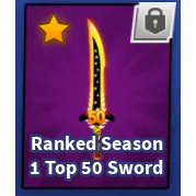 Blade Ball - Ranked S1 Top 50 sword