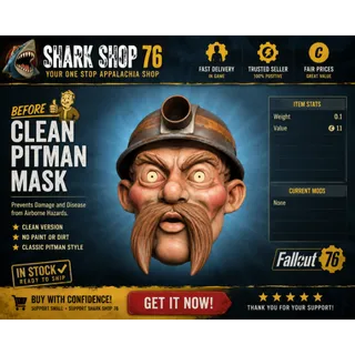 Apparel - Clean Pitman Mask XBOX