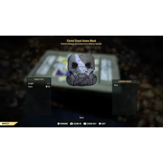 Apparel - *Rare Legacy* Reverse Forest Scout Mask XBOX