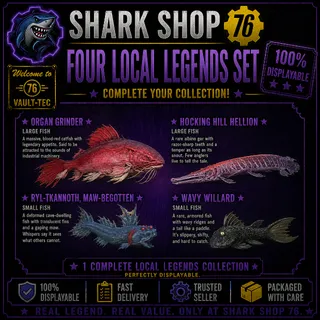 All 4 Local Legends Set Collection XBOX