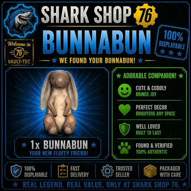bunbun Misc - Bunnabun *Displayable* XBOX - Fallout 76 Game Item - Gameflip