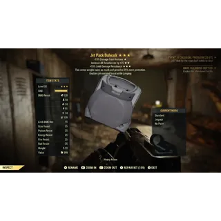 Armor - *NEW* Bulwark Jet Pack Secret Service Chest XBOX