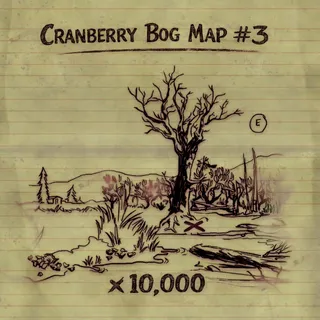 Notes - 10,000 Cranberry Bog #3 Maps CB3 XBOX