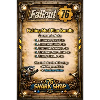 Plan - Fishing Mod Plan Bundle + Extras XBOX