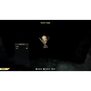 Displayable Misc - David's Trophy + Photo