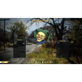 Fasnacht Glowing Buffoon Mask  XBOX