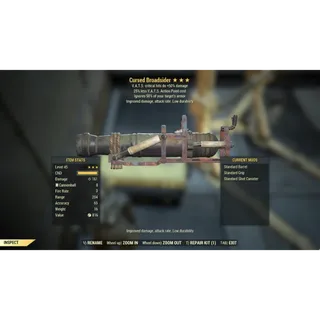 Weapon - Cursed Broadsider XBOX