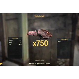 Weapon - Explosive Bait x750
