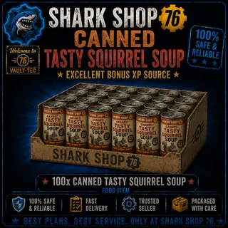 Food - 100 Cans of Tasty Squirrel Soup XBOX