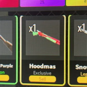 hoodmas weapons