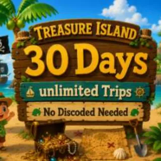 20+ TREASURE Islands Unlimited ACCESS!(30 Days)