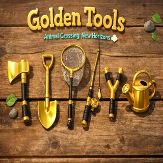 ACNH Items - Golden Tool