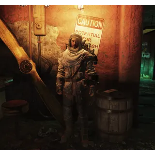 Tattered field jacket